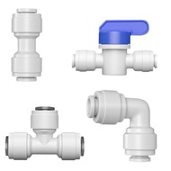 Pure N Fresh Fitting Connection L Valve / I Valve / T Joint Valve / Ball Valve L Valve Union