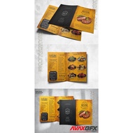 Vintage Food Menu Design A4 & US Letter QTK3Y5H [download]