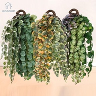 GOGOUP Lifelike Begonia, Multicolor Wall Plant Artificial Plant Leaves,  DIY Accessories Hanging Vin