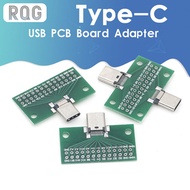 Type-C Male to Female USB 3.1 Test PCB Board Adapter Type C 24P 2.54mm Connector Socket For Data Lin