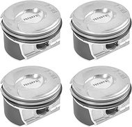 N14 Engine Pistons & Rings 4Pcs Φ77mm Φ20mm Fits for Mini R55 R56 R57 R58 R59 Cooper 07-12 N14 5FS E