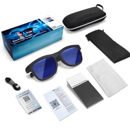 2026 Change color GV90 Smart AI Glasses  HD Call headset Anti Blue-Light sunglasses Voice Assistant 