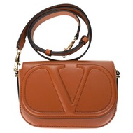 Valentino Garavani 華倫天奴 Valentino 法式翻蓋小單肩包 駝色