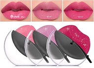 DAGEDA 3 Colors Lazy Lipstick, Pearl Magic Color Changing Labiales Magicos Long Lasting Waterproof M
