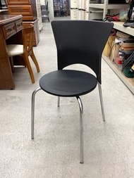 全新黑色餐椅/餐椅/休閒椅/咖啡椅/簡餐椅/小吃椅/早餐椅/等待椅/用餐椅/塑膠椅/會議椅