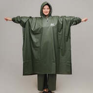 JAS HUJAN PONCO CELANA EXCLUSIVE Premium Bahan PVC Tebal Lentur