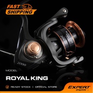 Expert Graphite Fishing Reel Royal King Spinning Reel 2000 3000 4000 5000