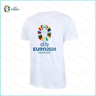 XS1 UEFA Euro 2024 European Football Championship Delaunay Cup 3D summer T-shirt Anime Short Sleeve 