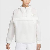 S.G NIKE SPORTSWEAR DA7658-100 白色 女款 半透明 防水TPU材質 拉鍊口袋 風衣外套
