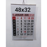 WALL CALENDAR 2026 ALMANAK CALENDAR JAVANESE CALENDAR 2026