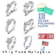 S925 Silver Ring Adjustable Ring Women Ring For Women Rings Cincin Perempuan Cincin Silver 925 Silve