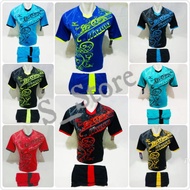 Volleyball team t-shirt 8 sets futsal t-shirt 8 sets plus print name + number + club name.