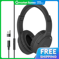 iRiver | iriver IGH-W9000C หูฟังมีสาย Type-C หูฟัง USB ควบคุมหลายอุปกรณ์ พร้อมพับเก็บได้