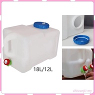 [ChiwanjicdMY] Water Container, Water Storage, Carrier Tank, Water Canister, Drink Dispenser, Camping Water Storage Jug for RV, Backpacking, BBQ