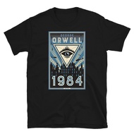 2024 gift shirt George Orwell, 1984, Big Brother, Printed T-shirt xs-3xl   