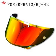 For HJC RPHA12 HJ-42 Compatible Motorcycle Helmet Sun Visor - PC Lens, Sun/Wind/UV Shield, Anti-Expl
