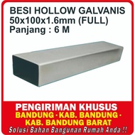 Besi Hollow Galvanis 50 x 100 (KTK FULL) /Hollow Galvanis 50 x 100 x 6