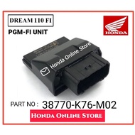 PGM - FI UNIT ( ECU ) Honda Ex5 Dream 110 Fi Original HONDA