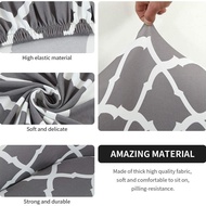 Cross-Border Double Layer Single Chair Cover Sofa Cover American Milk Silk Thickened Split Dining Ch