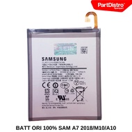 Battery ORI 100% SAM A7 2018/M10/A10
