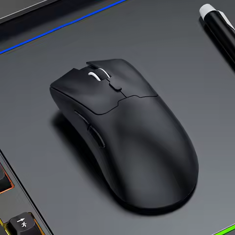 2026New S260 Wireless Bluetooth Lightweight Esports Game Mouse 4800DPI Mobile Battery Long Battery L