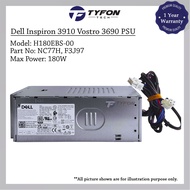 Dell Optiplex 3000 5000 7000 MT Inspiron 3910 Vostro 3910 3710 Power Supply PSU 180W AC180EBS-00 H18