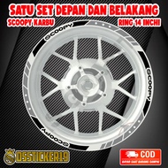 sticker cutting pelek scoopy stiker velg scoopy ring 14 scoopy karbu