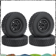 4Pcs 67mm Tire Wheel Tyre for  C14 C24 C34 C44 C24-1 FJ40 1/16 RC Car Upgrade Parts Spare Accessorie