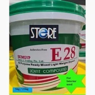 E28 All Purpose Internal Joint Compound / SCP Skim Plasta External Joint Compound 5kg