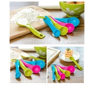 Multivariant Gram Measuring Spoon / Multipurpose Measuring Spoon / Measuring Spoon Set Plastic Mater