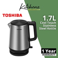 Toshiba Kettle 1.7L Cool Touch Electric Jug Kettle | KT-17DR1NMY