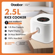 Gaabor Homepro Rice Cooker 2.5L Large Capacity Keep Warm Smart Rice Cooker GR-S25D