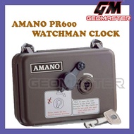 AMANO WATCHMAN CLOCK AMANO PR600 FOR SECURITY