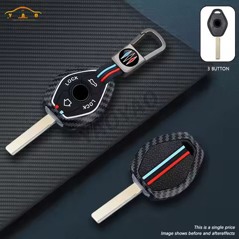 2025 New Zinc Alloy Car Key Case Cover For BMW 3 5 7 Series X5 E53 X3 F83 E46 E39 E38 E60 E63 E61 E6