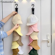 TBHB  Baseball Cap Storage Organizer With Eight Clips Wall Mounted Cap Holder Closet Storage Organiz