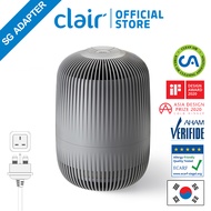 Clair K Air Purifier with True HEPA Filter for Home Allergy in Bedroom, Room, Office, removes 99.97% Dust, Pet Dander, Smoke, Odor with Activated Carbon, Washable Pre-filter, Auto mode, Air Quality Indicator