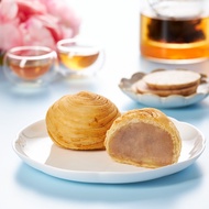 [ZhenWei] Teochew Crispy Pure Yam Mooncake 珍味潮州酥皮纯芋泥月饼
