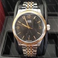 ORIS CLASSIC DATE BLACK DIAL GENTS 733 7594 4334