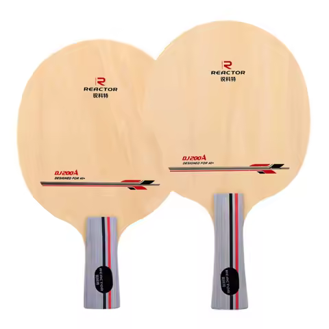 Reactor DJ200A DJ200S table tennis balde training children blade racket pure wood new player good co