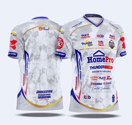 เสื้อกีฬา TD-01 Homepro ผ้าไมโครโพลีเอสเตอร์เกรดพรีเมี่ยม เสื้อบอล วิ่งออกกำลังกาย สีสันสดใส สวยงาม  แห้งเร็ว ระบายอากาศได้ ซักเครื่องได้