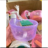 Soap Holder 2IN 1 Dish Soap DISPENSER Dishwashing Container Tool S3M