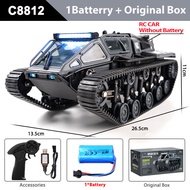 ZWN C8812 Full Scale Tracked Tank RC Car Model 360 Degree Rotation Drift Remote Control Off-Road Veh