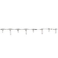 FAR EAST 18K/750 White Gold Chandelier Charm Anklet