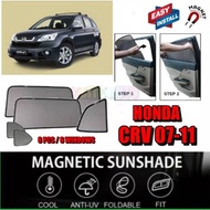 HONDA CRV 2007-2011 MAGNETIC SUNSHADE - 6 PCS