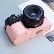 ((Camera Accessories) Sony A6400 Protective Case A6700 Camera Bag a6300 Half Pack a6100 Base a6000 L