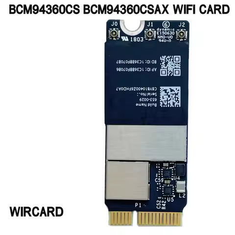 WIRCARD BCM94360CS BCM94360CSAX Wifi Card 802.11ac for Pro A1425 A1502 A1398 Tested BT4.0
