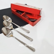 6 pcs tablespoons 6 pcs stainless steel grapu