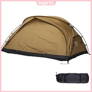 [Fast Arrival] Single Layer Tent 2 Person Portable Double Tent Trekking Shelter Tent for Travel