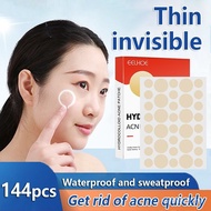 JHTS READY STOCK waterproof and sweatproofPimple patch 144pcs(36*4) Suck pus, Paste and make it invi