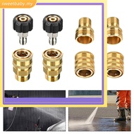 ⭐BIG DISCOUNT⭐Pressure Washer Quick Disconnect Kit  for M22 Swivel to 3/8'' Quick Connect Adapter